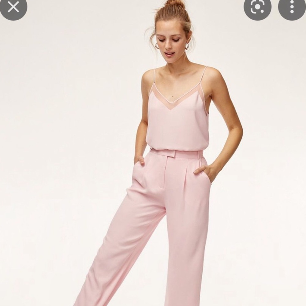 Aritzia Babaton Galen Camisole- Pink- Size S